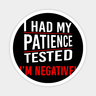 Patience Negative Magnet